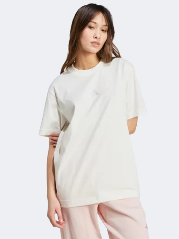 Adidas All Szn Women Sportswear T-Shirt Off White