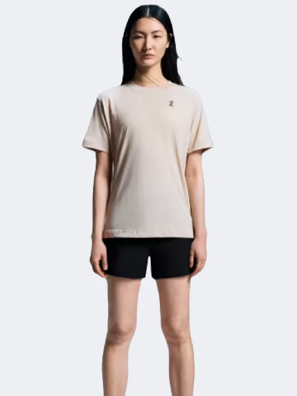 On Graphic Women Lifestyle T-Shirt Sand