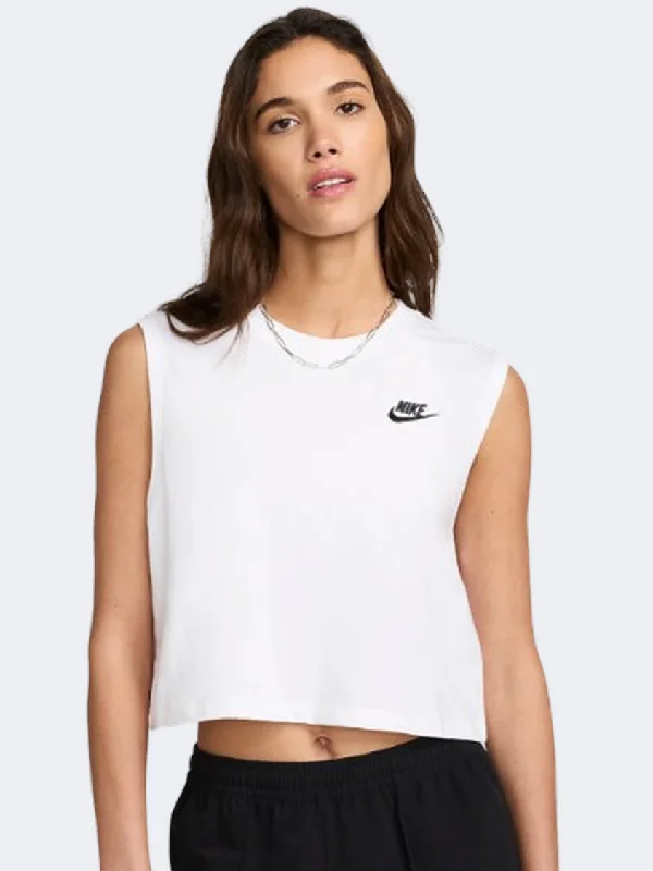 Nike Sportswear Club Women Lifestyle T-Shirt White/Black