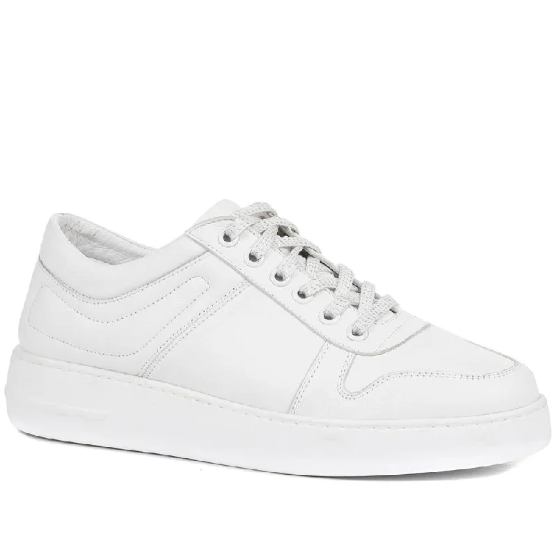 Alani Leather Platform Trainers - ALANI / 322 304