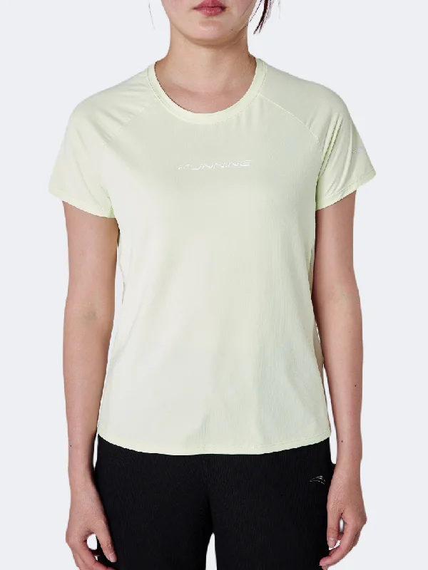 Anta Advanced Women Running T-Shirt Green