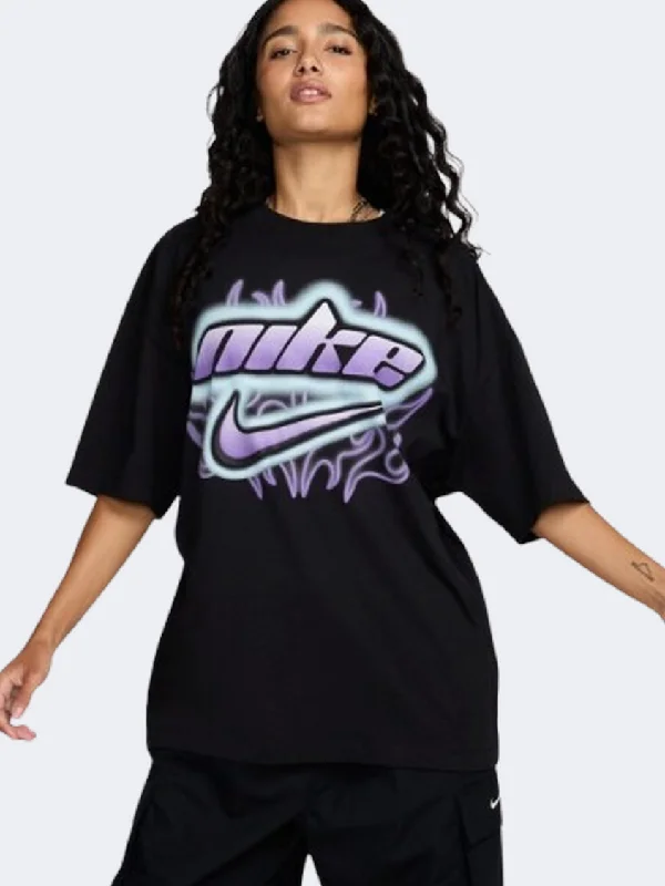 Nike Sportswear Dance Oversized Women Lifestyle T-Shirt Black