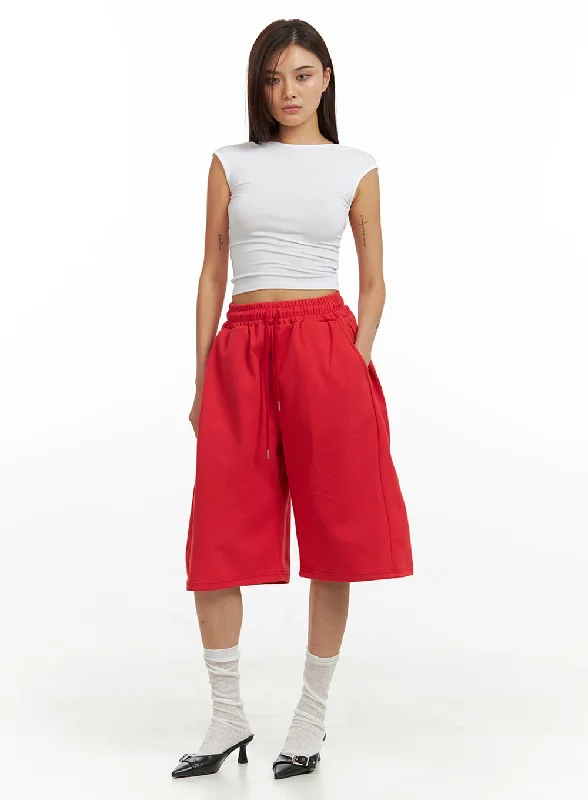 Cotton Sweat Shorts (UNISEX) IU419