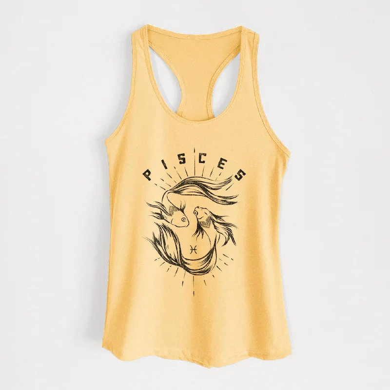 Pisces - Fish - Women's Racerback Tanktop