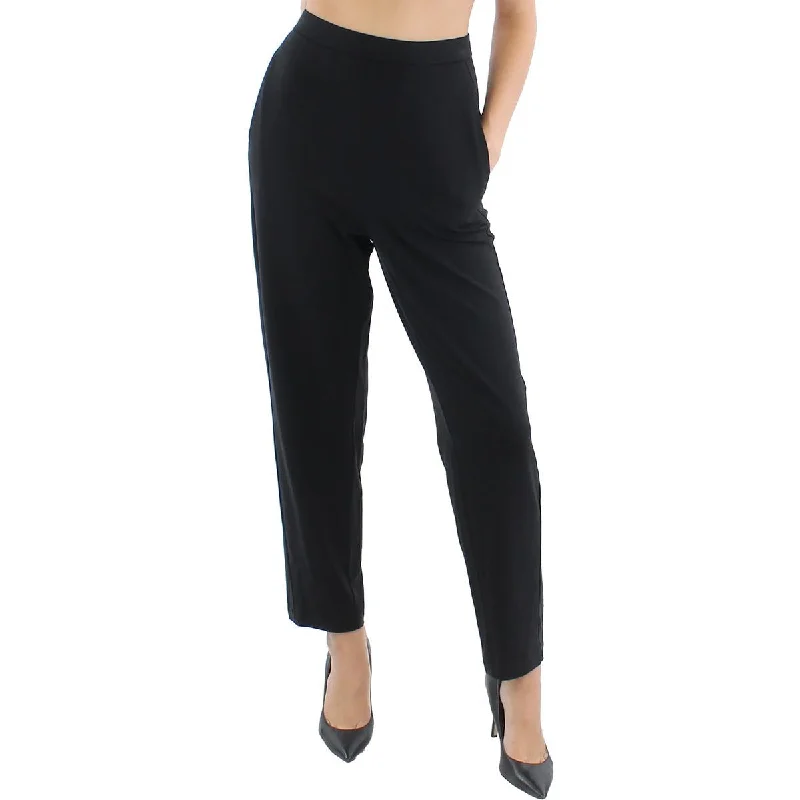 Womens Cropped Slouchy Ankle Pants