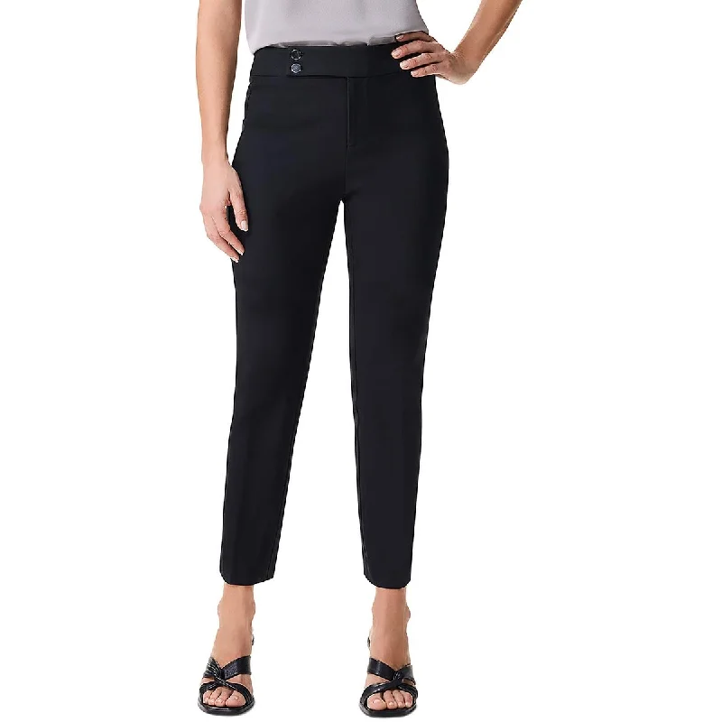 Womens High Rise Stretch Ankle Pants