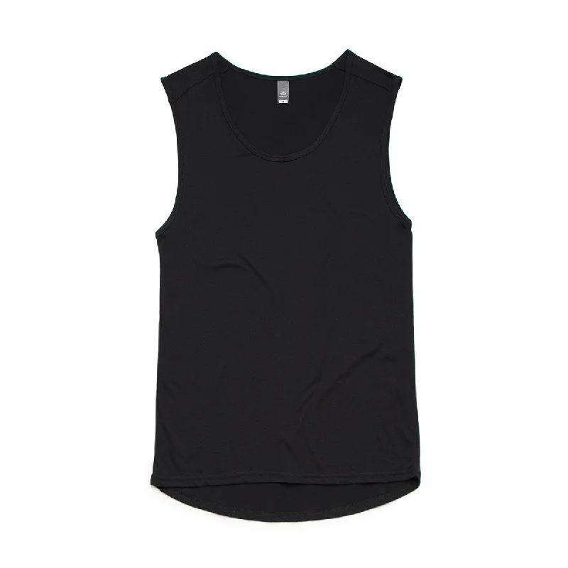 AS Colour Women's Black Tank Tee