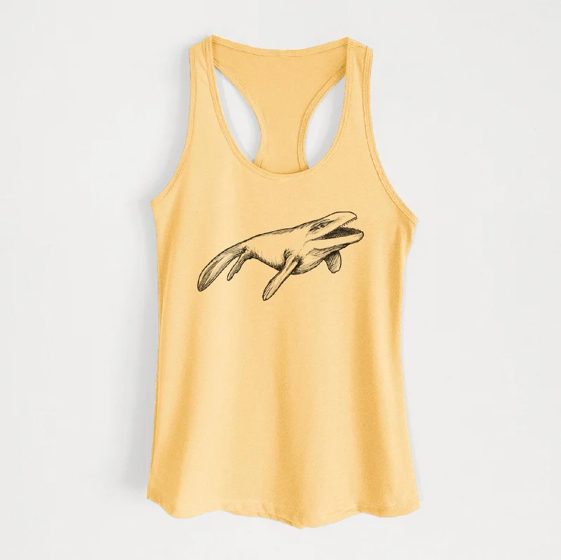 Mosasaur - Mosasaurus Hoffmani - Women's Racerback Tanktop