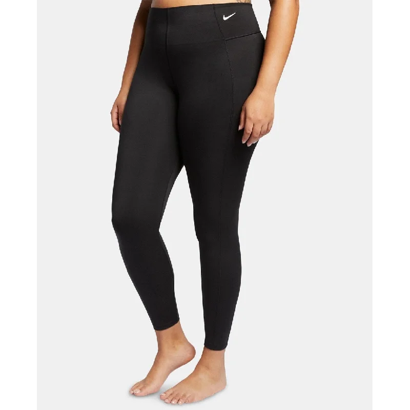 Nike Women's Plus Size Sculpt Victory Leggings Black Size Extra Large - X-Large