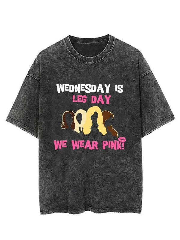 WEDNESDAY IS LEG DAY  VINTAGE GYM SHIRT