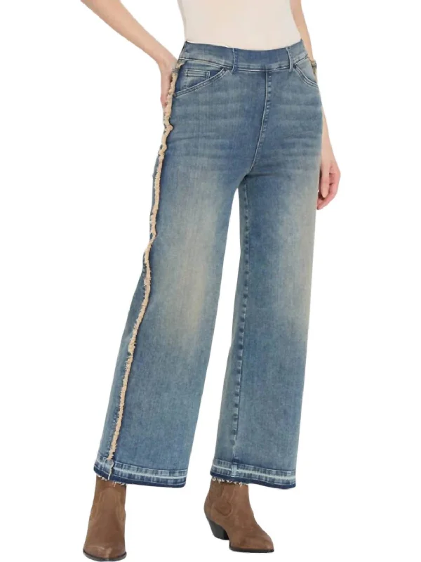 Era Wide Leg Jeans In Blue