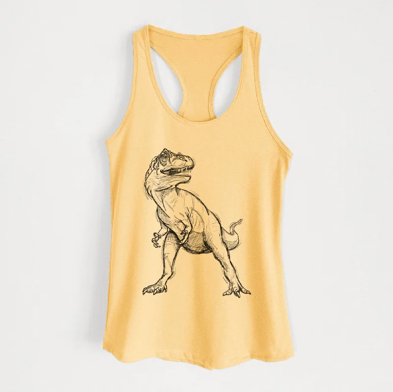 Allosaurus Fragilis - Women's Racerback Tanktop