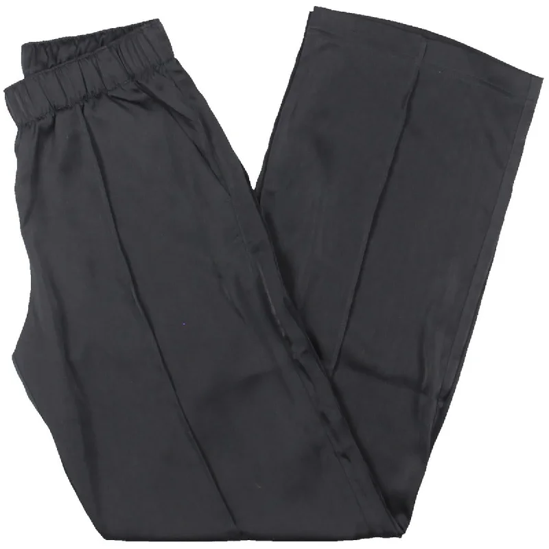 Womens High Rise Lightweight Wide Leg Pants