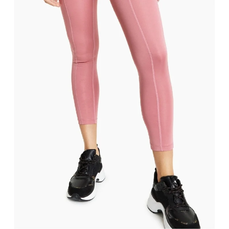 Guess Women's Lace Up Leggings Pink Size X-Small