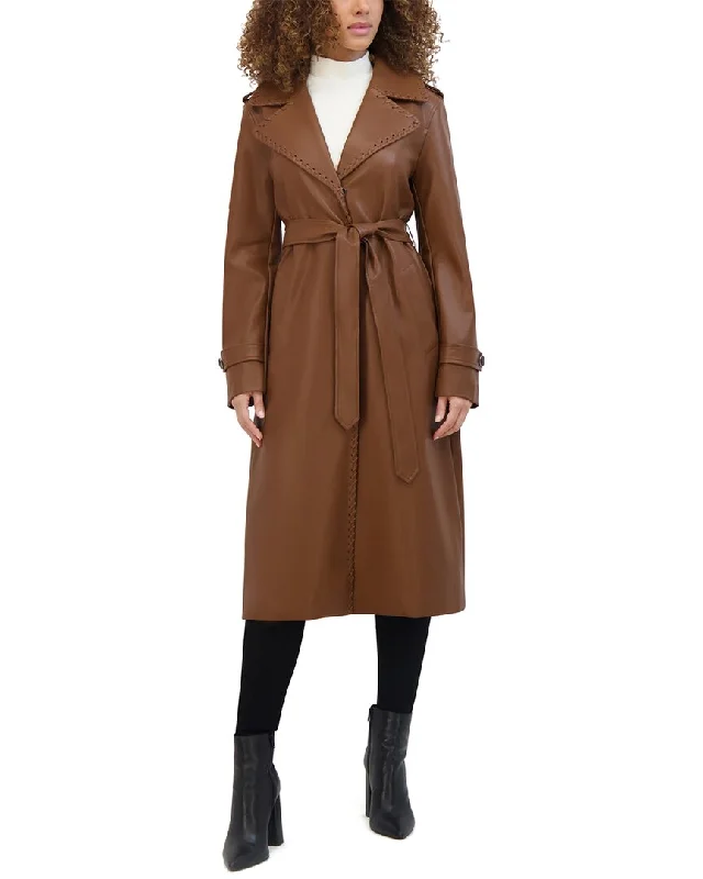 Kenneth Cole Belted Duster Jacket