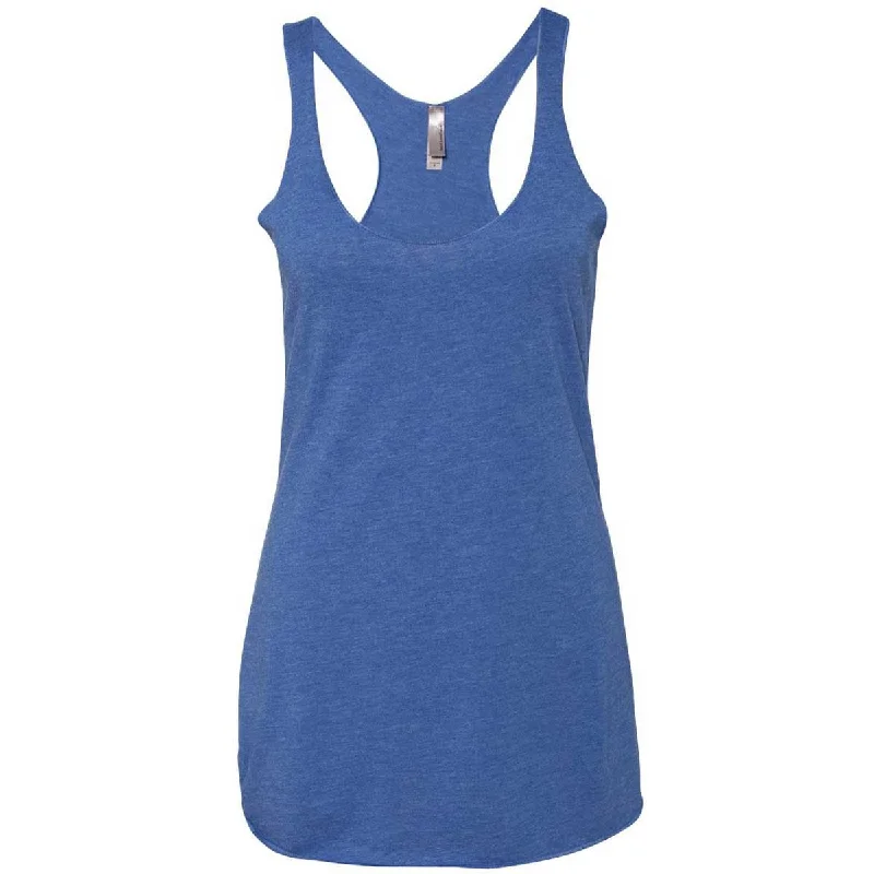 Next Level Women's Vintage Royal Triblend Racerback Tank