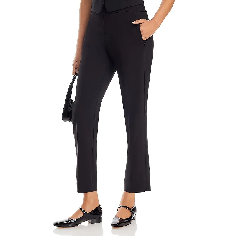 T Tahari Womens Stretch Work Wear Straight Leg Pants