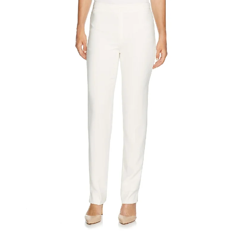 Lafayette 148 Womens Bleeker Hidden Side Zipper Creased Leg Dress Pants