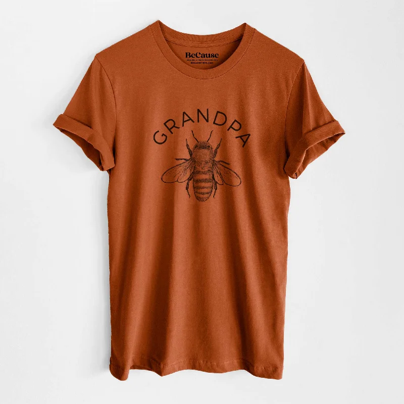 Grandpa Bee - Lightweight 100% Cotton Unisex Crewneck