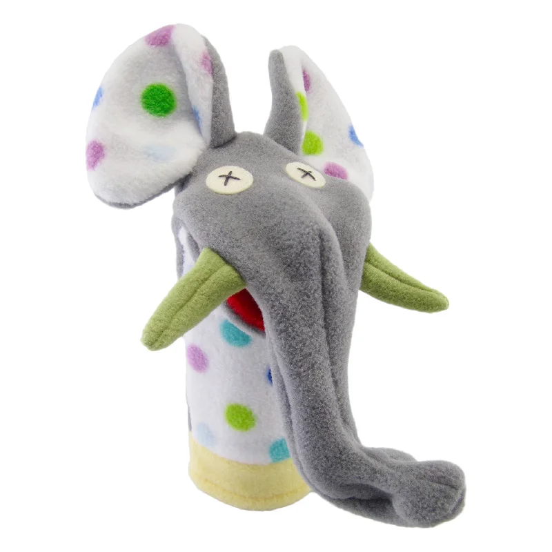 Cate & Levi/Patterned Elephant Softy Puppet