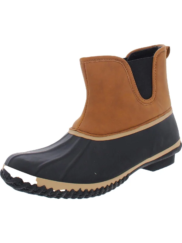 Heidie  Womens Ankle Waterproof Rain Boots