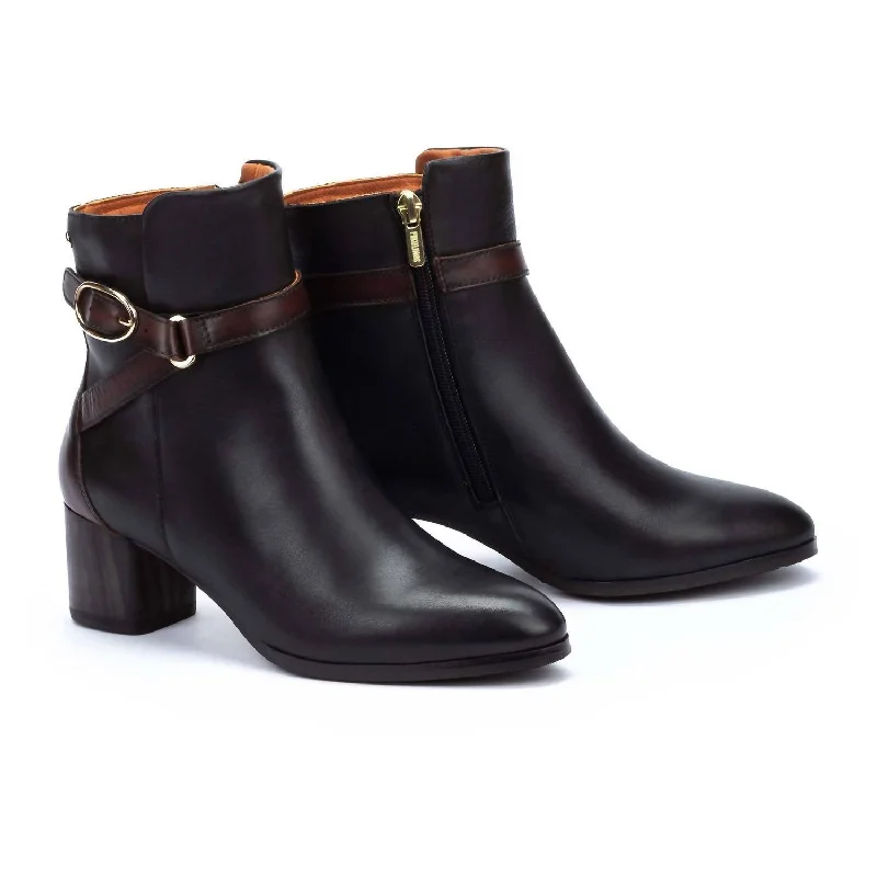 Women's Calafat Ankle Boots In Black