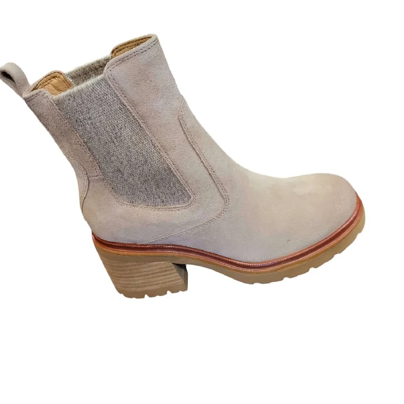 Women's Jordie Boots In Rose Taupe