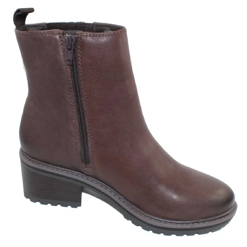 Women's Meara Ankle Boots In Cafe