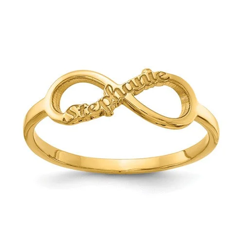 Infinity Name Ring