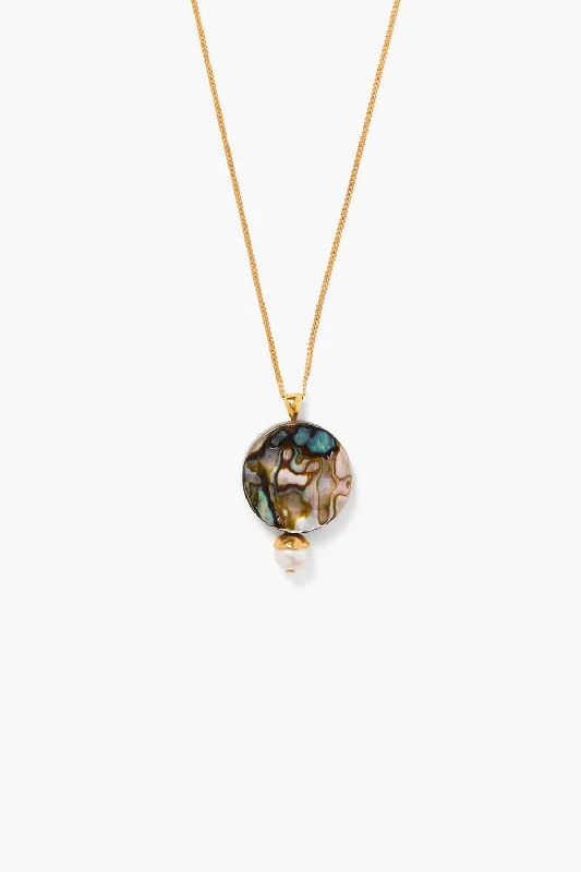 Damaris Necklace Abalone Mix