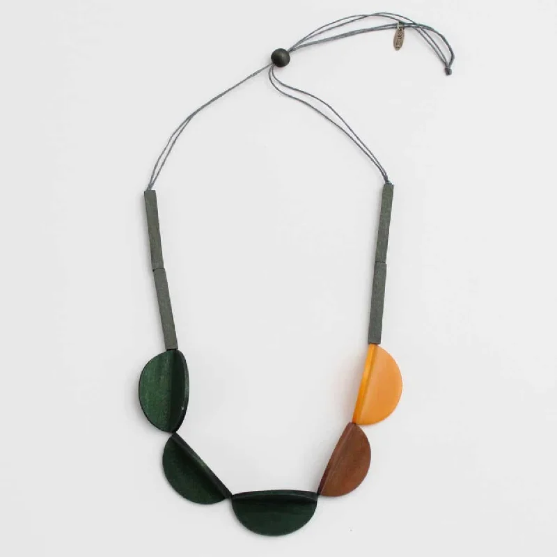 Green Wood Cassie Necklace