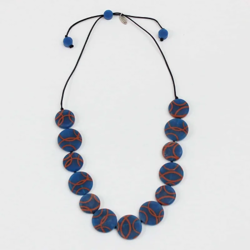 Royal Blue Lydia Necklace