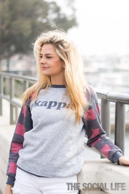 Kappa Kappa Gamma Lumberjack Raglan Crewneck