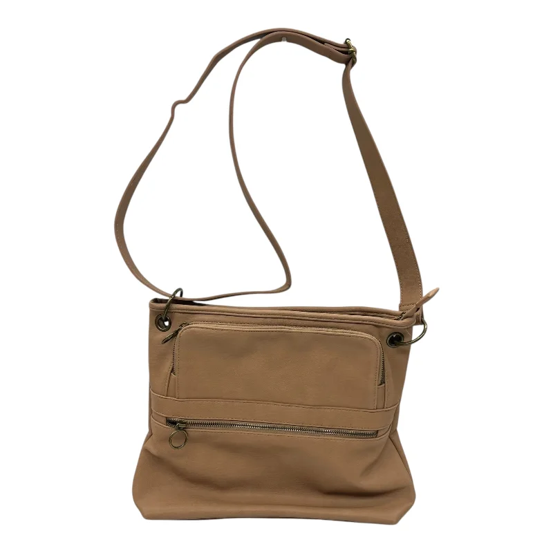 Crossbody By Bueno In Tan, Size:Medium