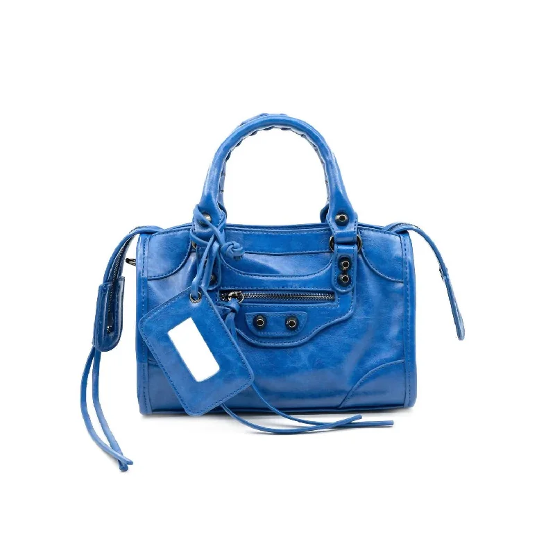 Crossbody Handbag In Blue