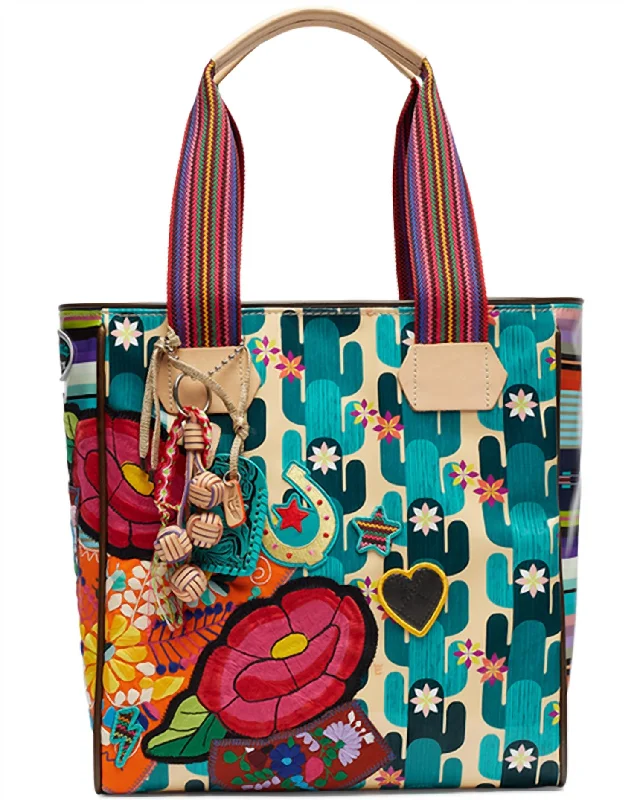 Dezi Classic Tote Bag In Multi