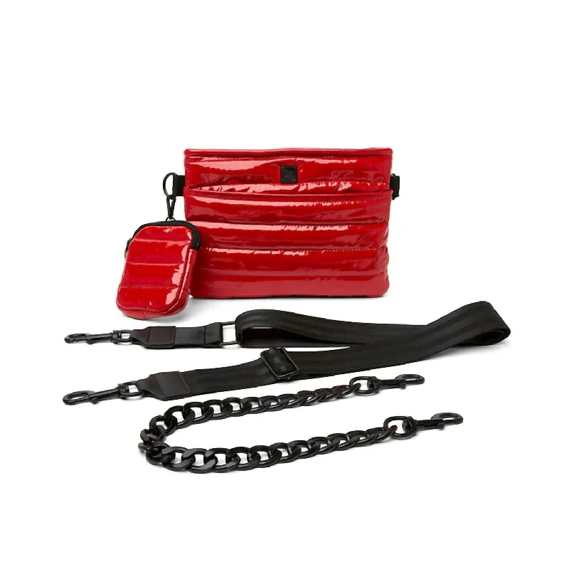 Downtown Crossbody In Lipstick Patent