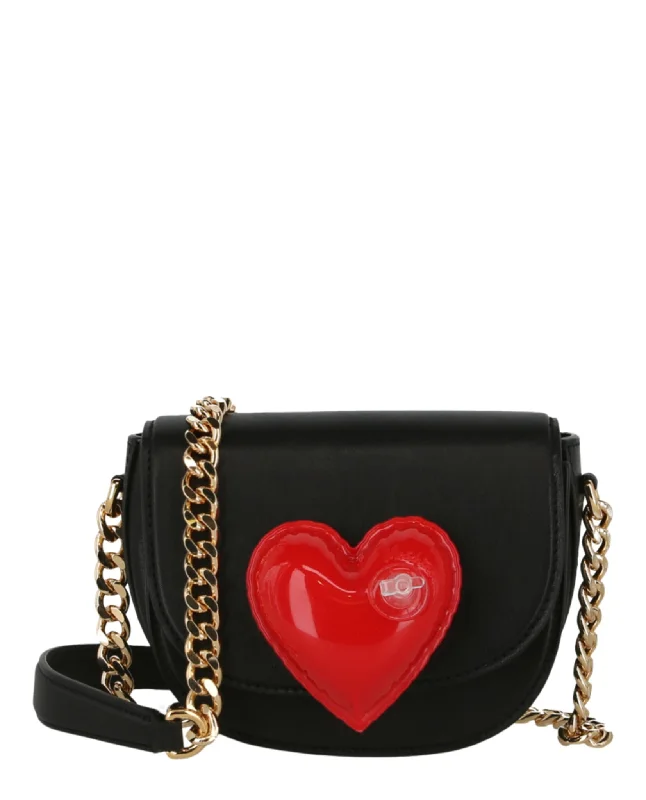 Inflatable Heart Crossbody Bag