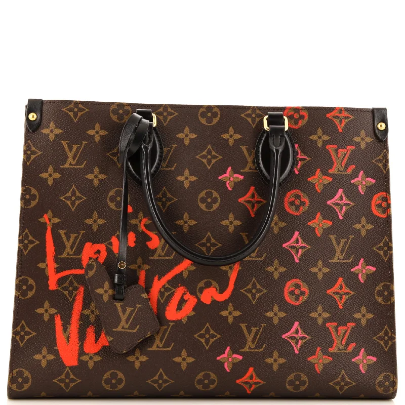 OnTheGo Tote Limited Edition Fall in Love Monogram Canvas MM