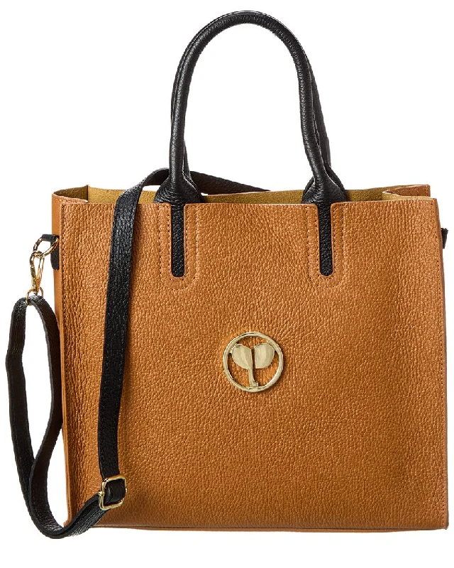 Persaman New York Defni Leather Tote