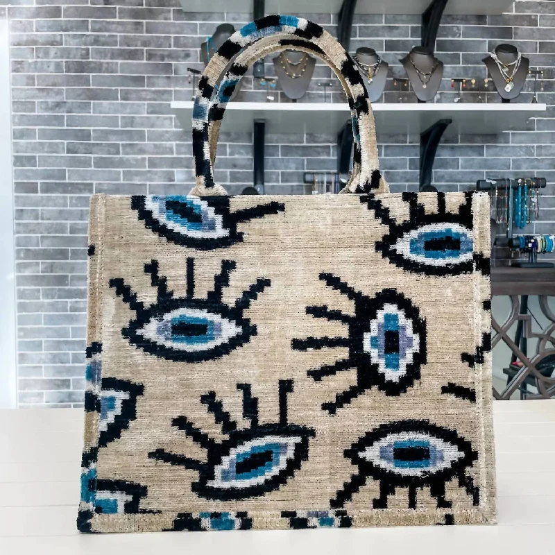 The Eye Tote In Cream