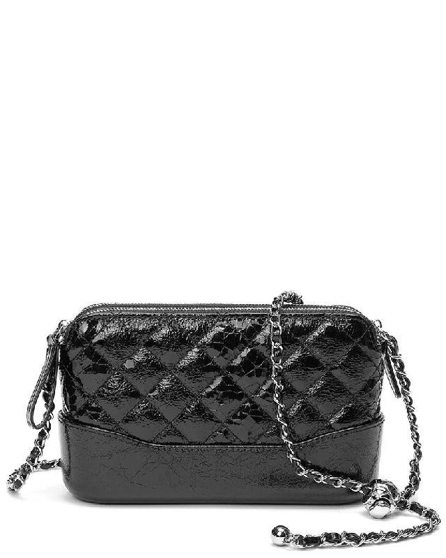 Tiffany & Fred Paris Quilted Leather Crossbody