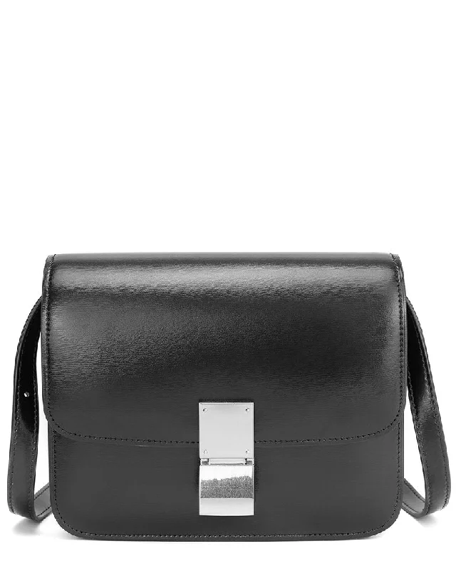 Tiffany & Fred Paris Smooth Leather Foldover Crossbody