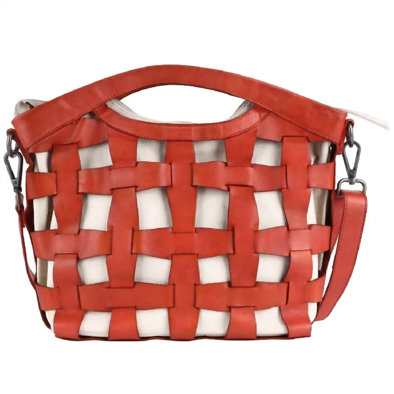 Women's Prado Tote/crossbody In Orange