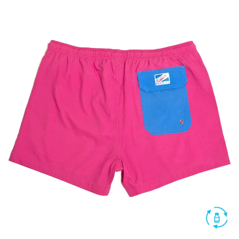 Magenta - Blue Pocket Women